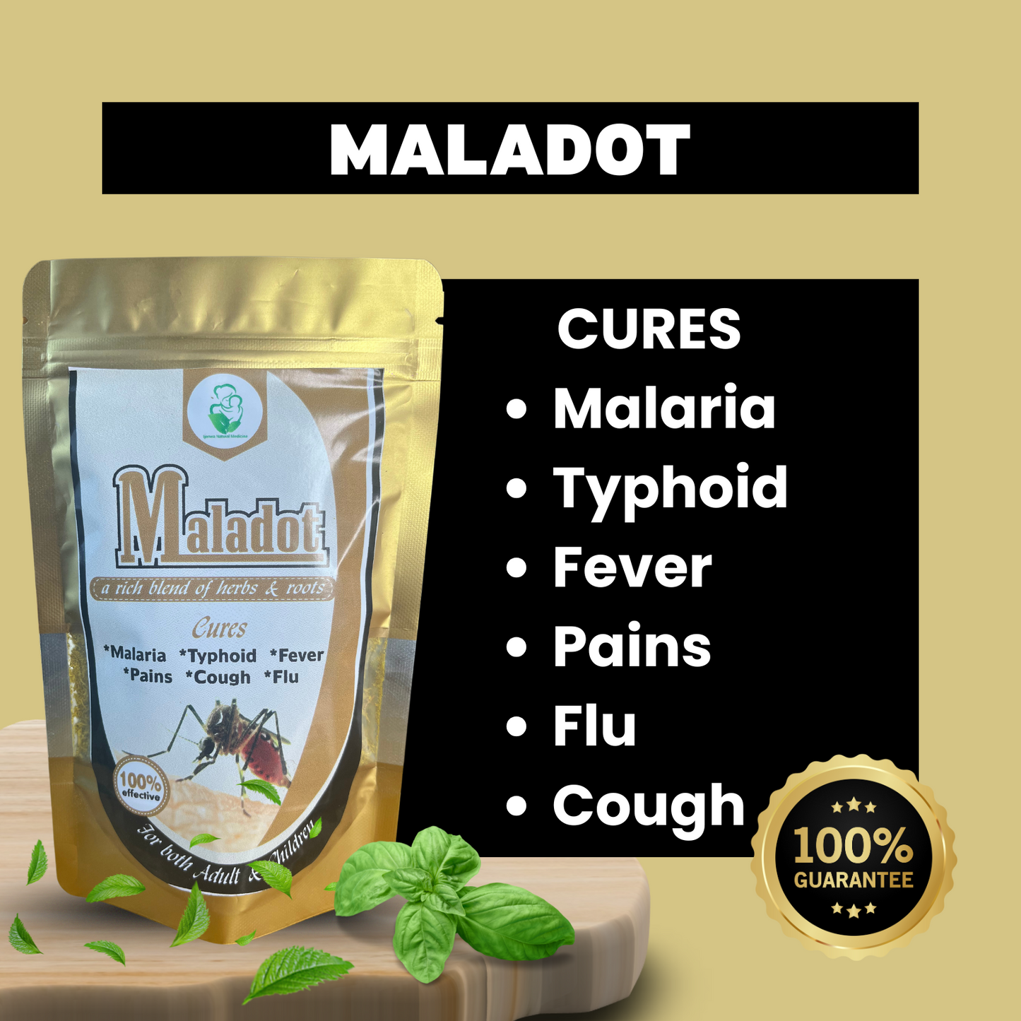 Maladot – Herbal Cure for Malaria, Typhoid, Fever & More