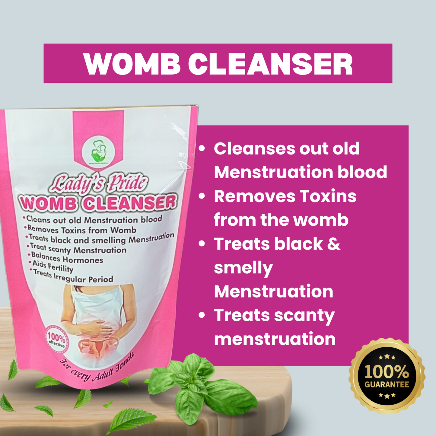 Ijenwa Womb Cleanser – Herbal Detox for Reproductive Wellness